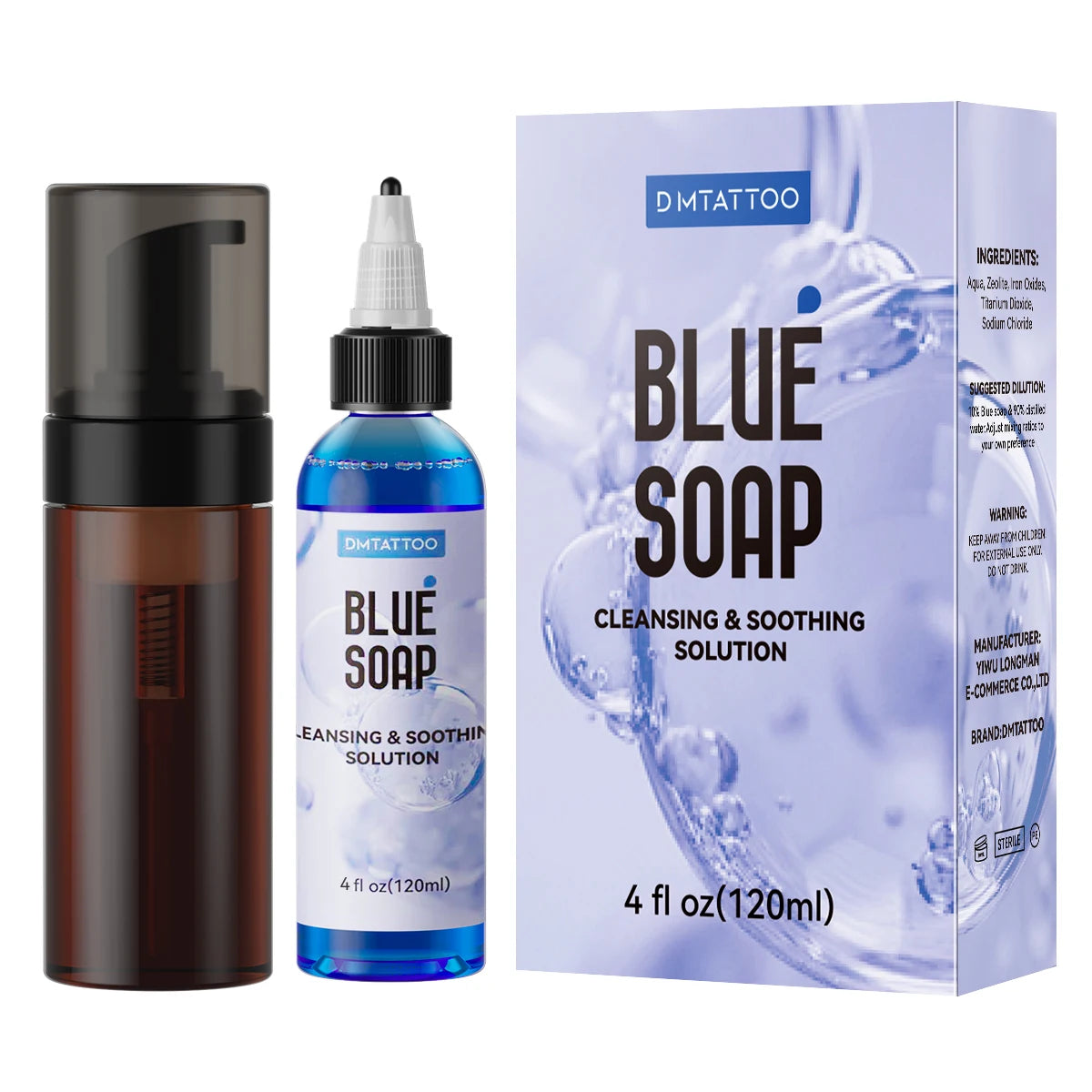 Tattoo Blue Cleaning & Soothing Soap
