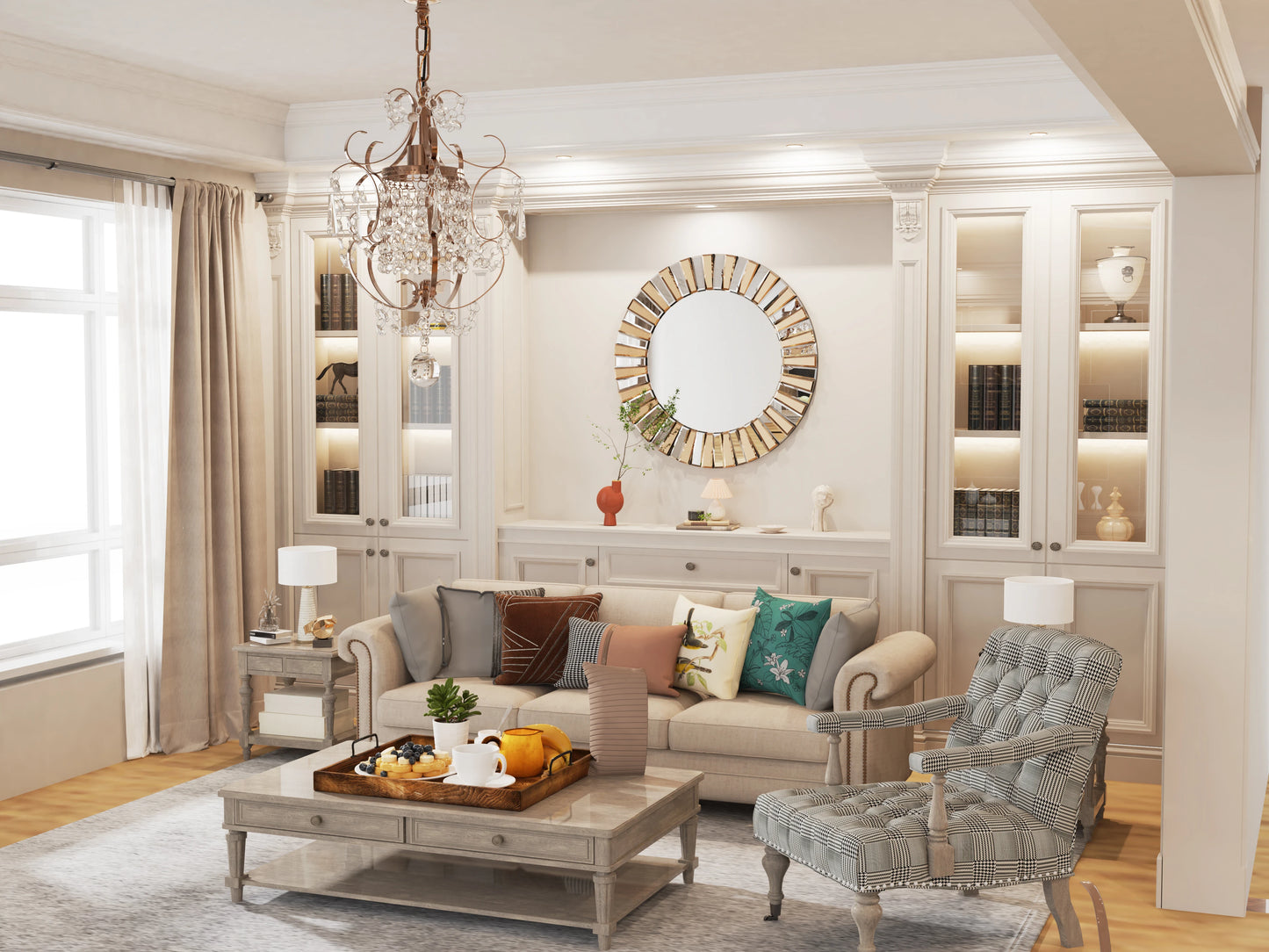 Enthusiasm Accent Wall Mirror