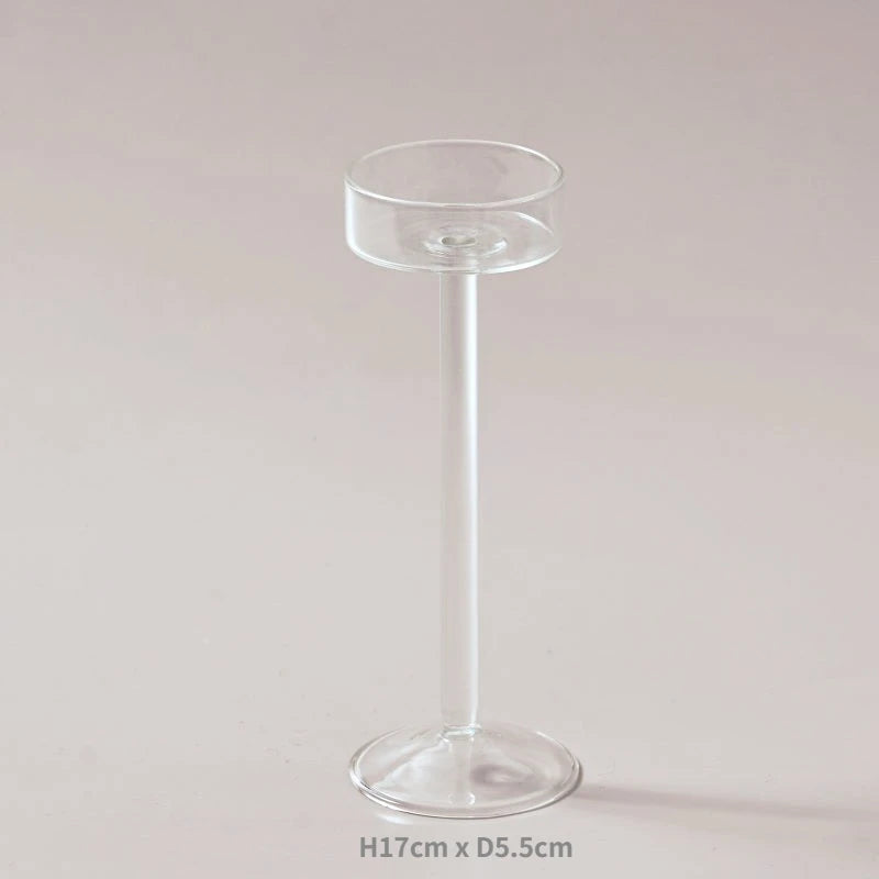 Glass Crystal Centerpieces Table Setting