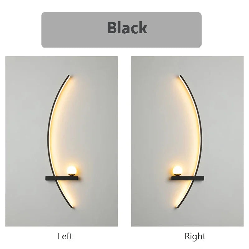 Smart LED Wall Sconces With Remote Control