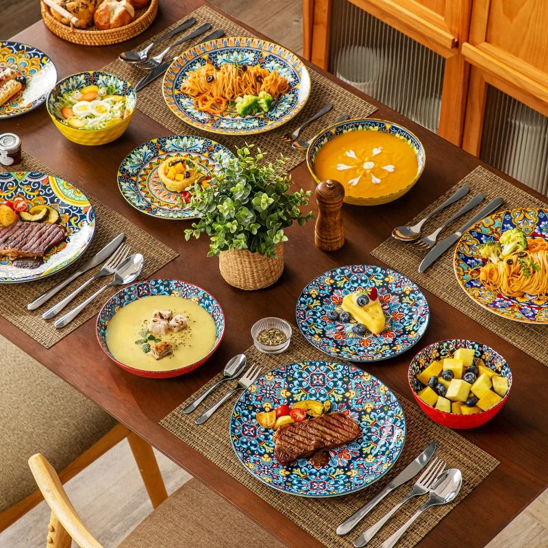 Bohemia Retro Ceramic Dinnerware Set