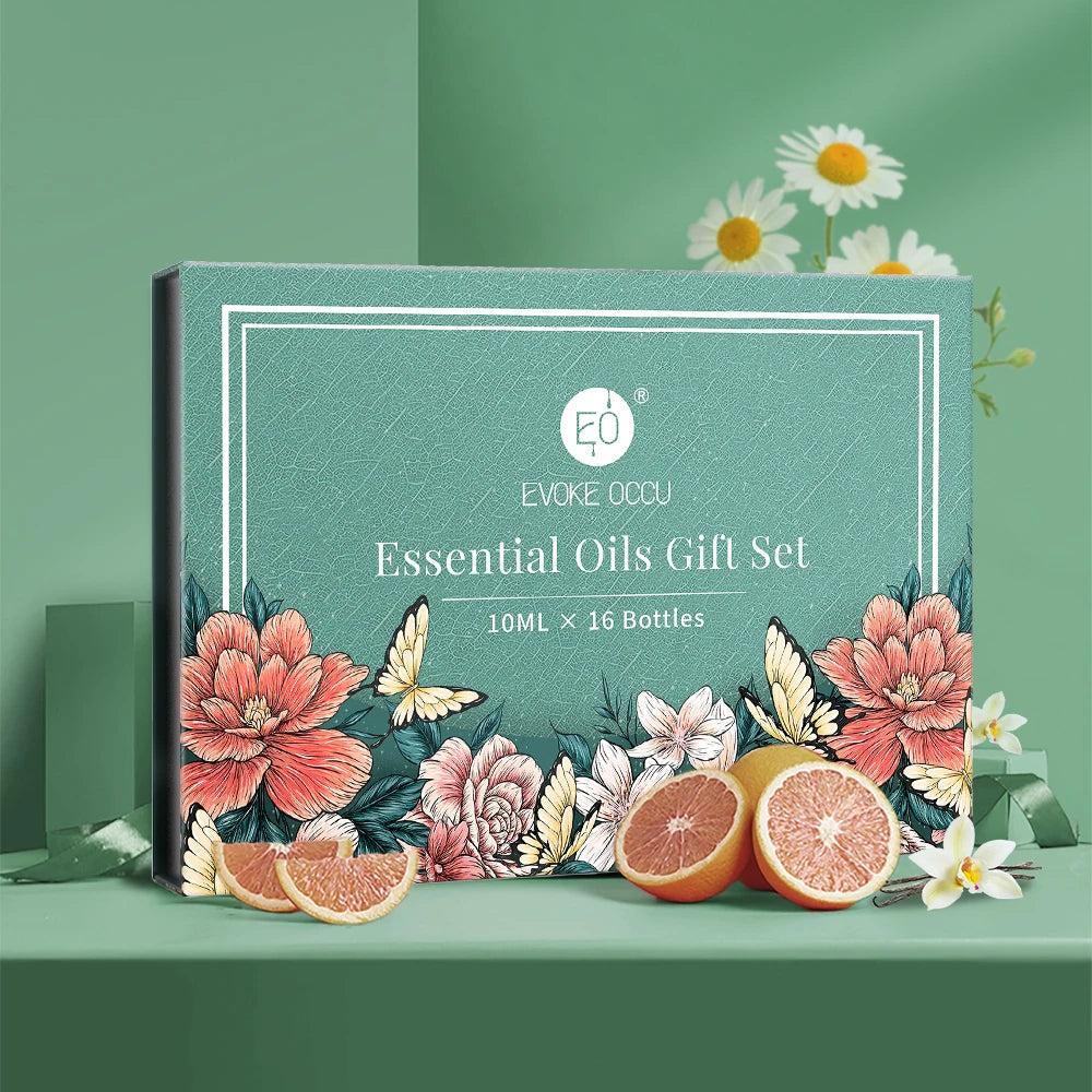100% Nature Undiluted Pure Essential Oil Set