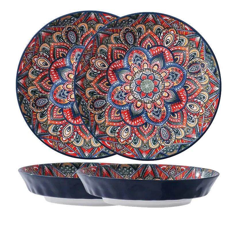 Bohemian Ceramic Tableware, U