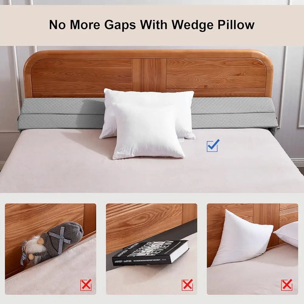 High Density Bed Gap Wedge Pillow