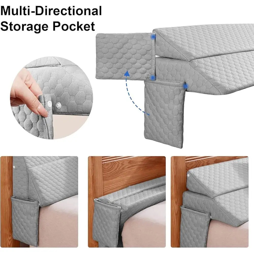 High Density Bed Gap Wedge Pillow