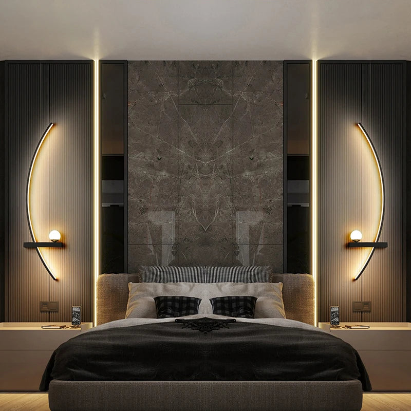 Smart LED Wall Sconces With Remote Control