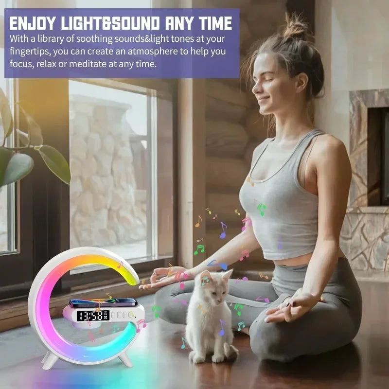 Positive Atmospheric Clock Lamp (Bluetooth Speaker)