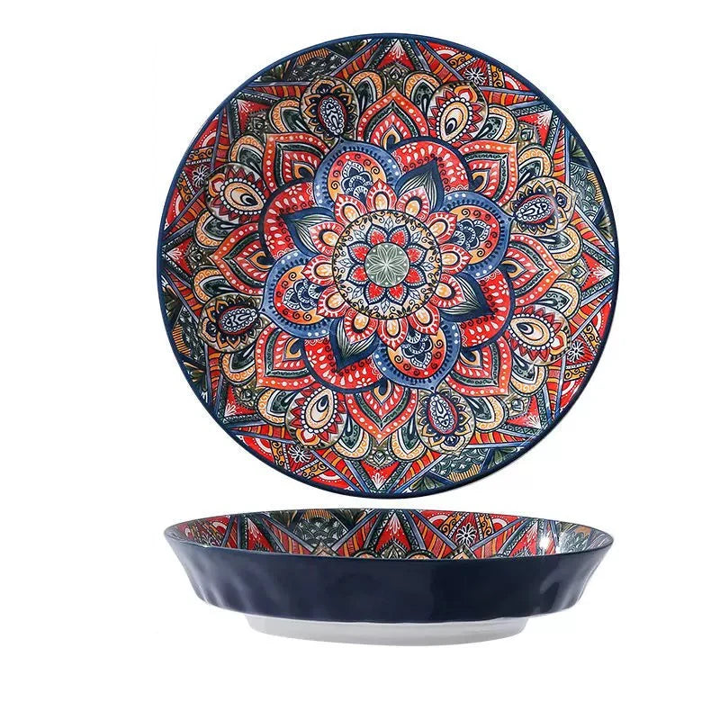 Bohemian Ceramic Tableware, U