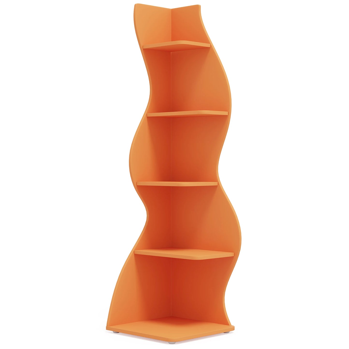 Modern 5-Tier Melted Design Corner Storage Rack & Plant Stand