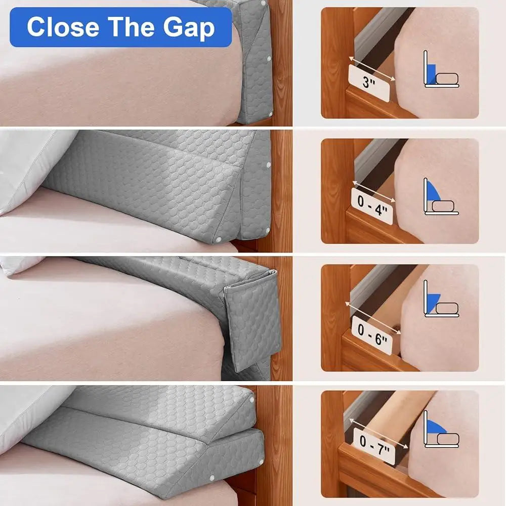 High Density Bed Gap Wedge Pillow
