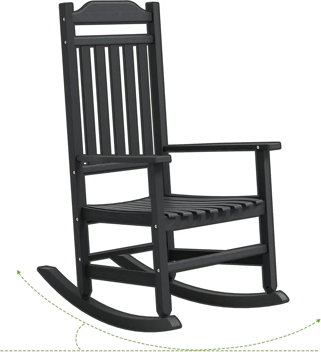 Adult High Back Rocking Chair