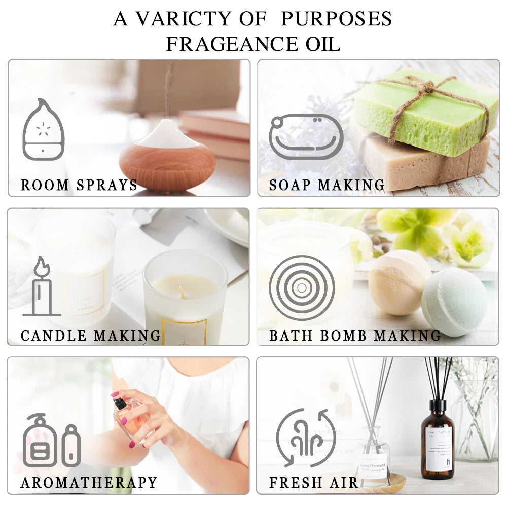 Natural Essential Oil Variety Set 100ML