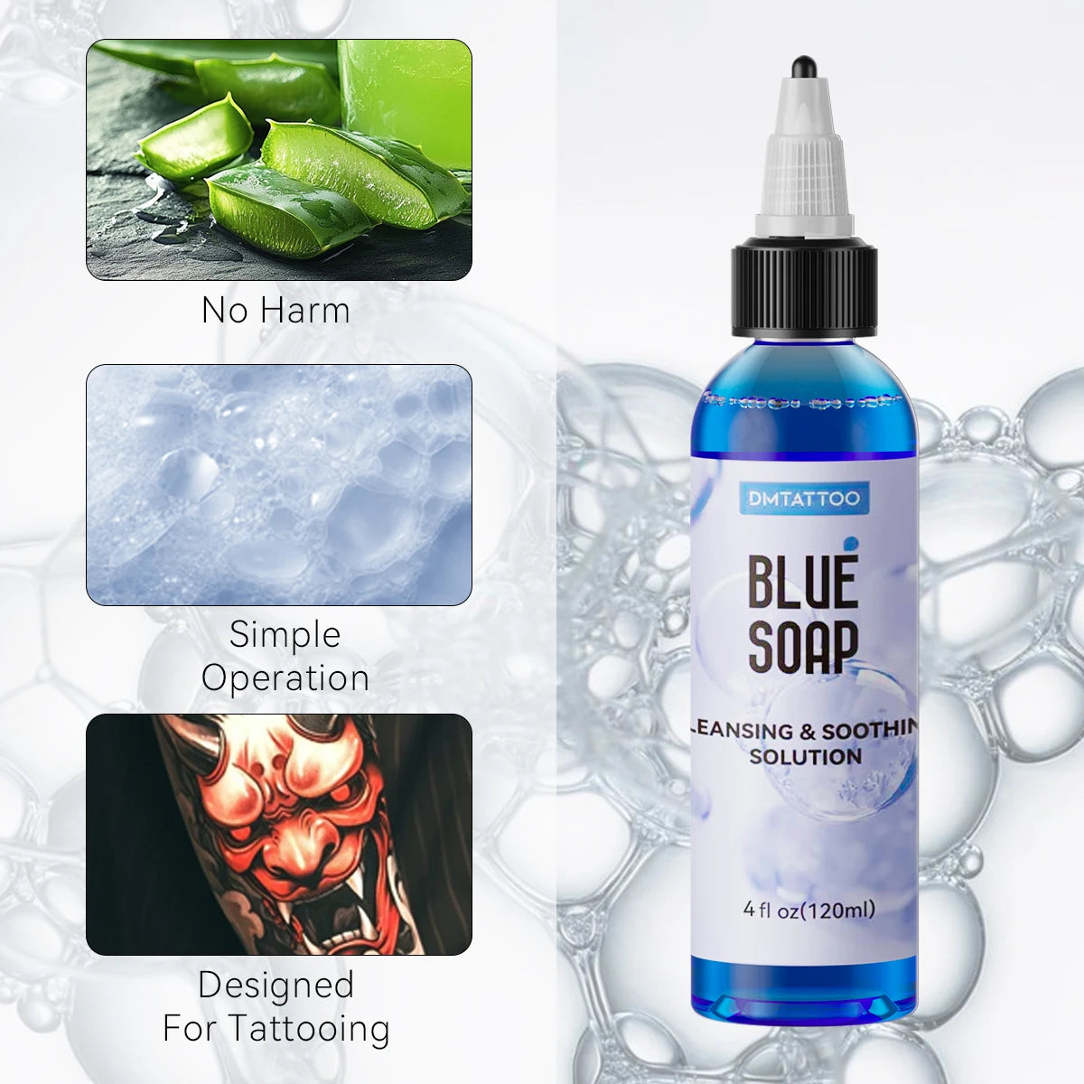 Tattoo Blue Cleaning & Soothing Soap