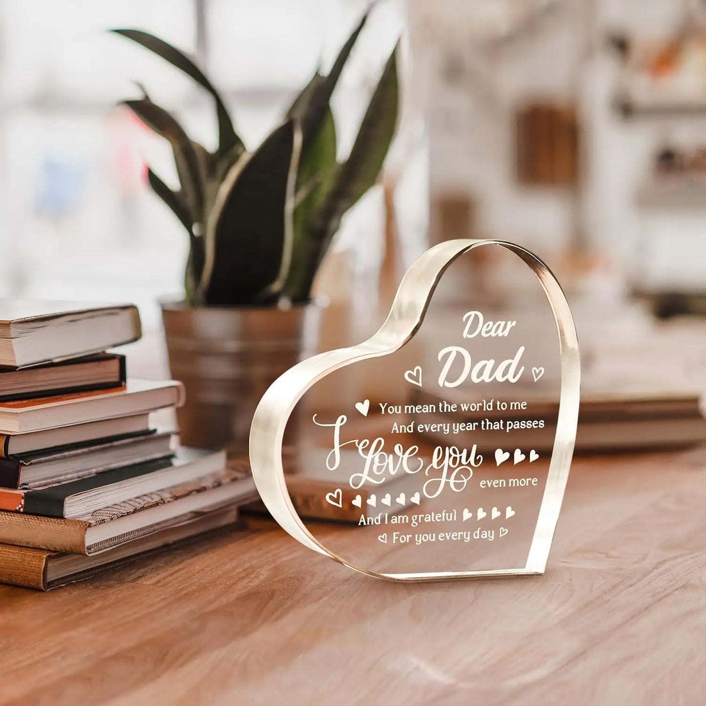 Engraved I Love You Dad Keepsake