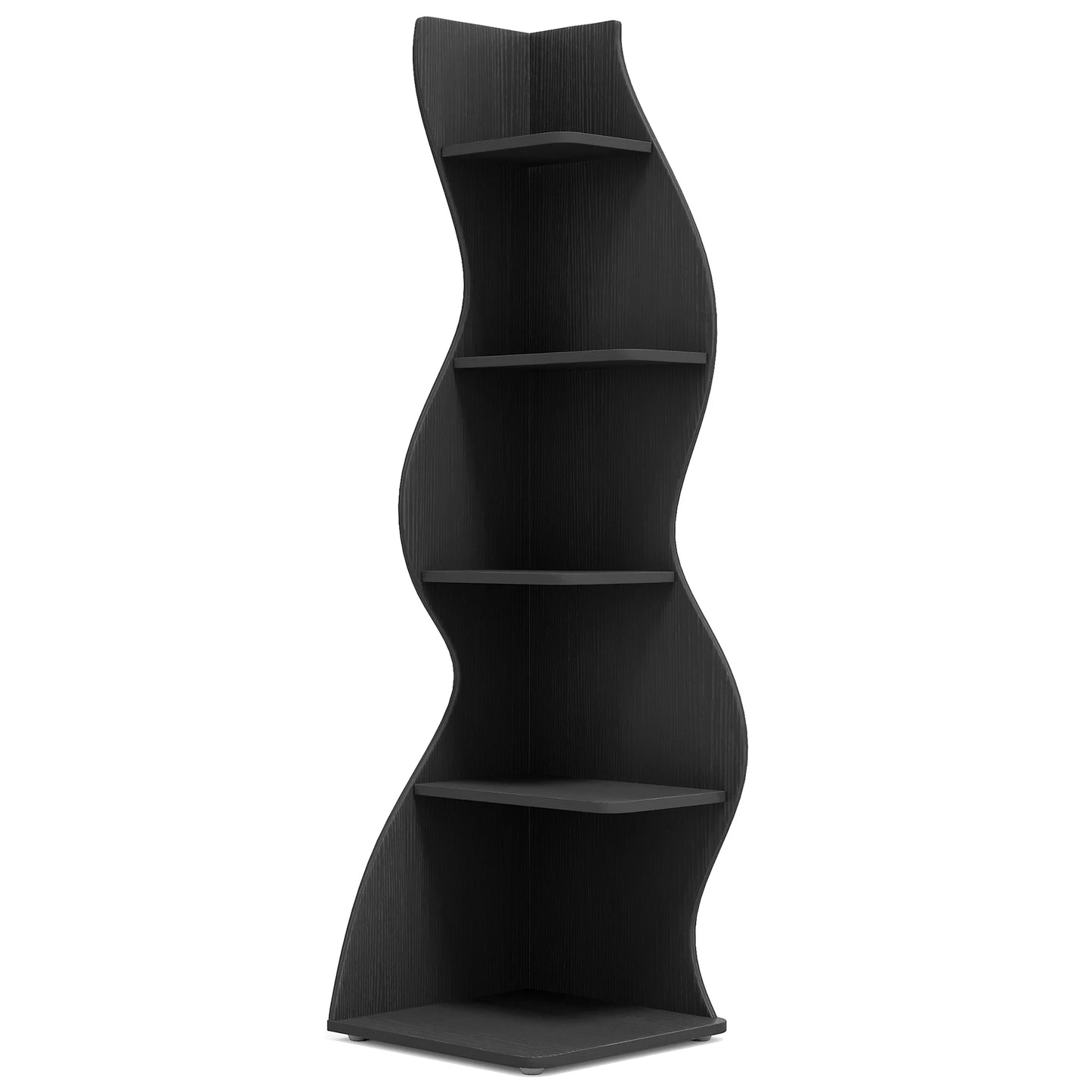 Modern 5-Tier Melted Design Corner Storage Rack & Plant Stand