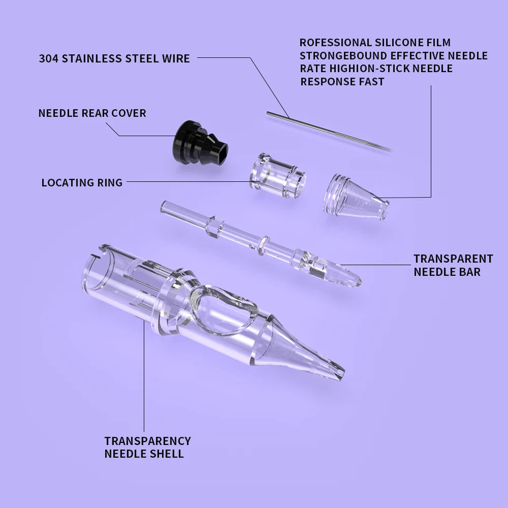 1300m Professional LED Cordless Tattoo Machine (55 piece)