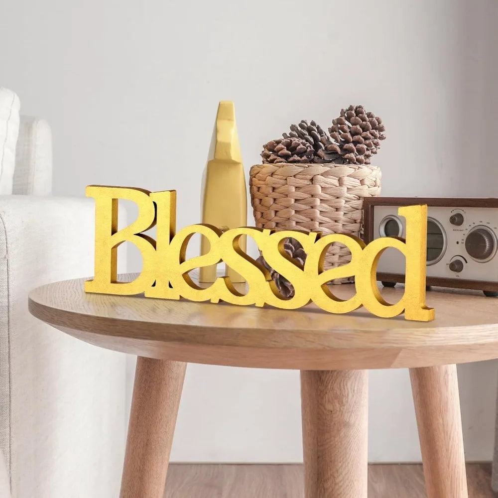 Rustic Wooden Table Sign