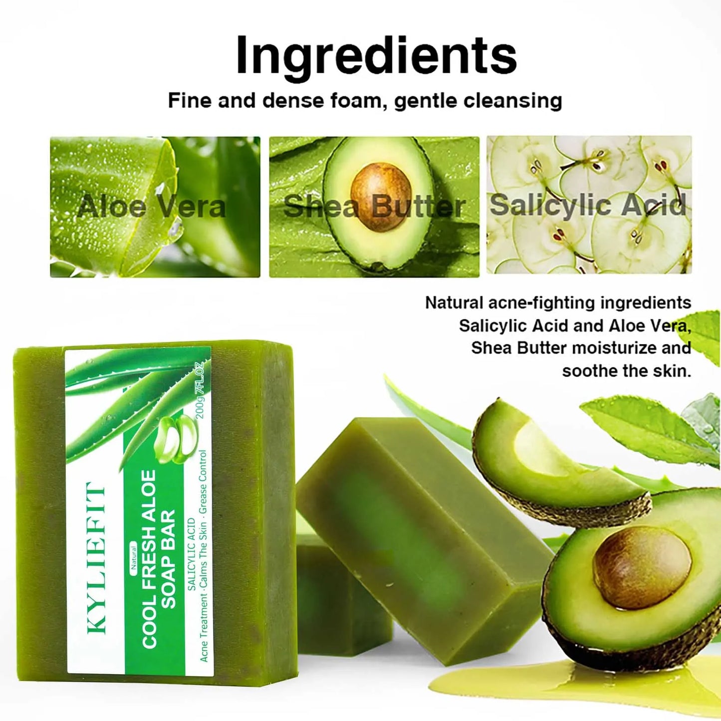 Aloe Vera Whitening Vegan Bath Soap (Men & Women)