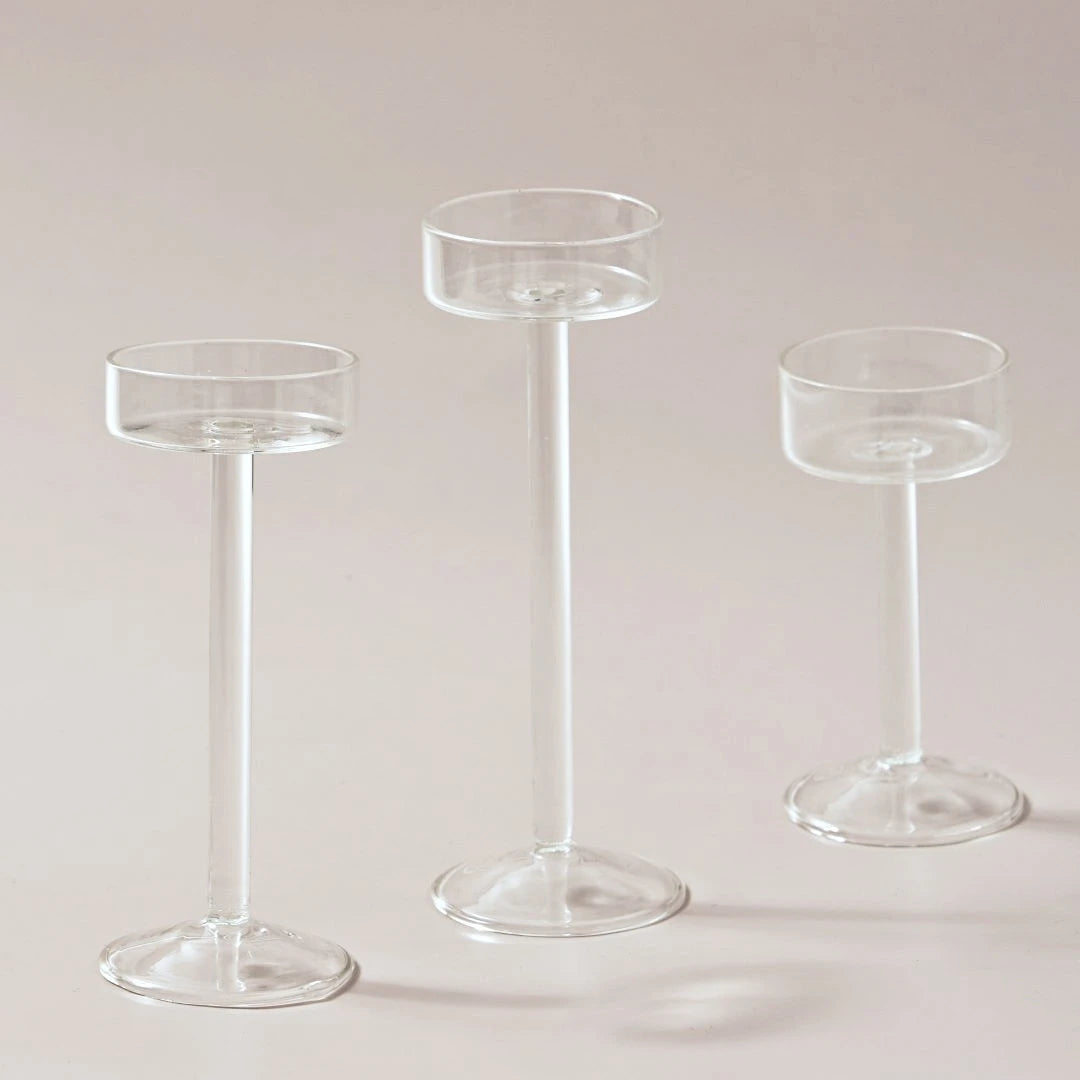Glass Crystal Centerpieces Table Setting