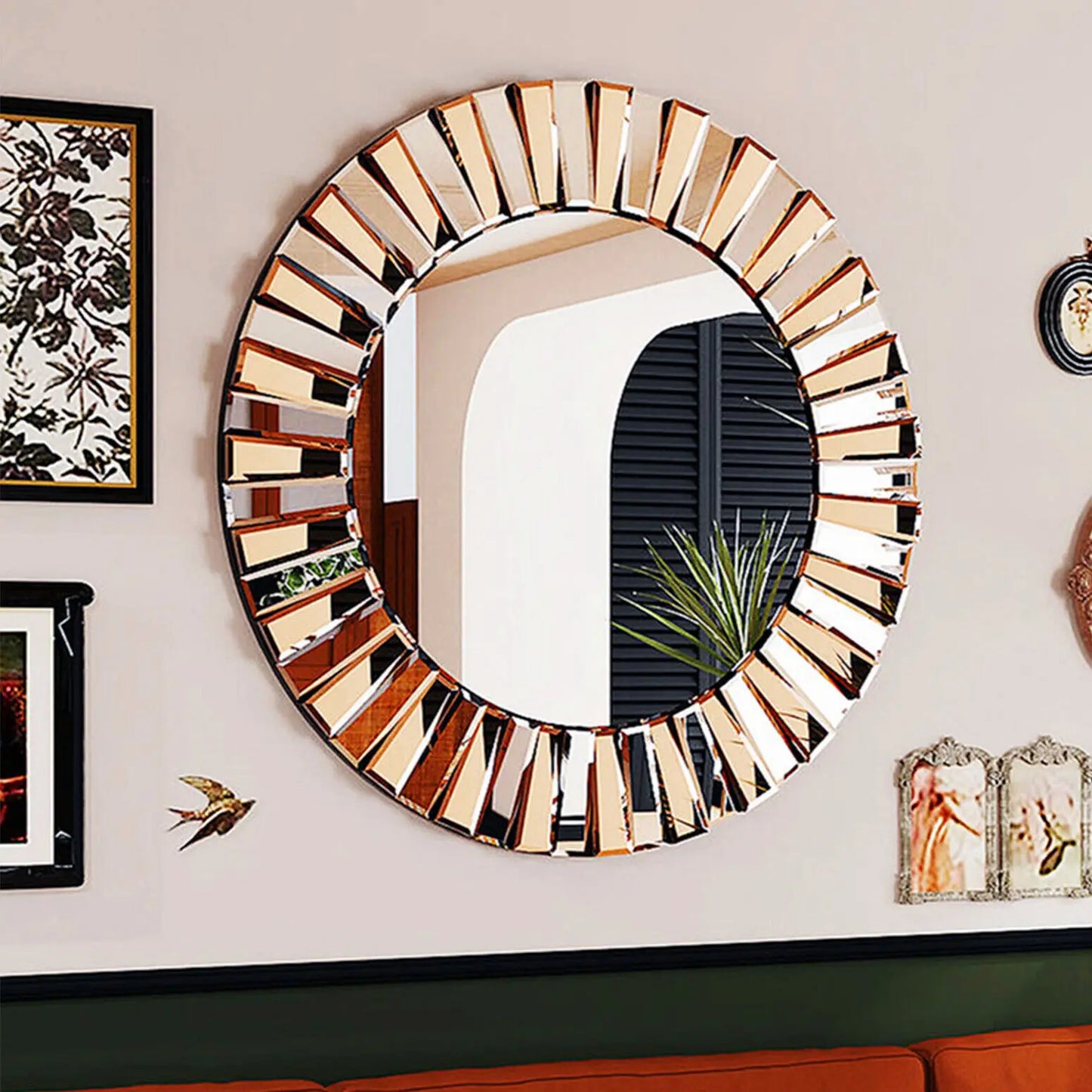 Enthusiasm Accent Wall Mirror