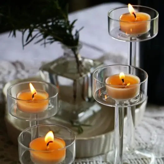 Glass Crystal Centerpieces Table Setting