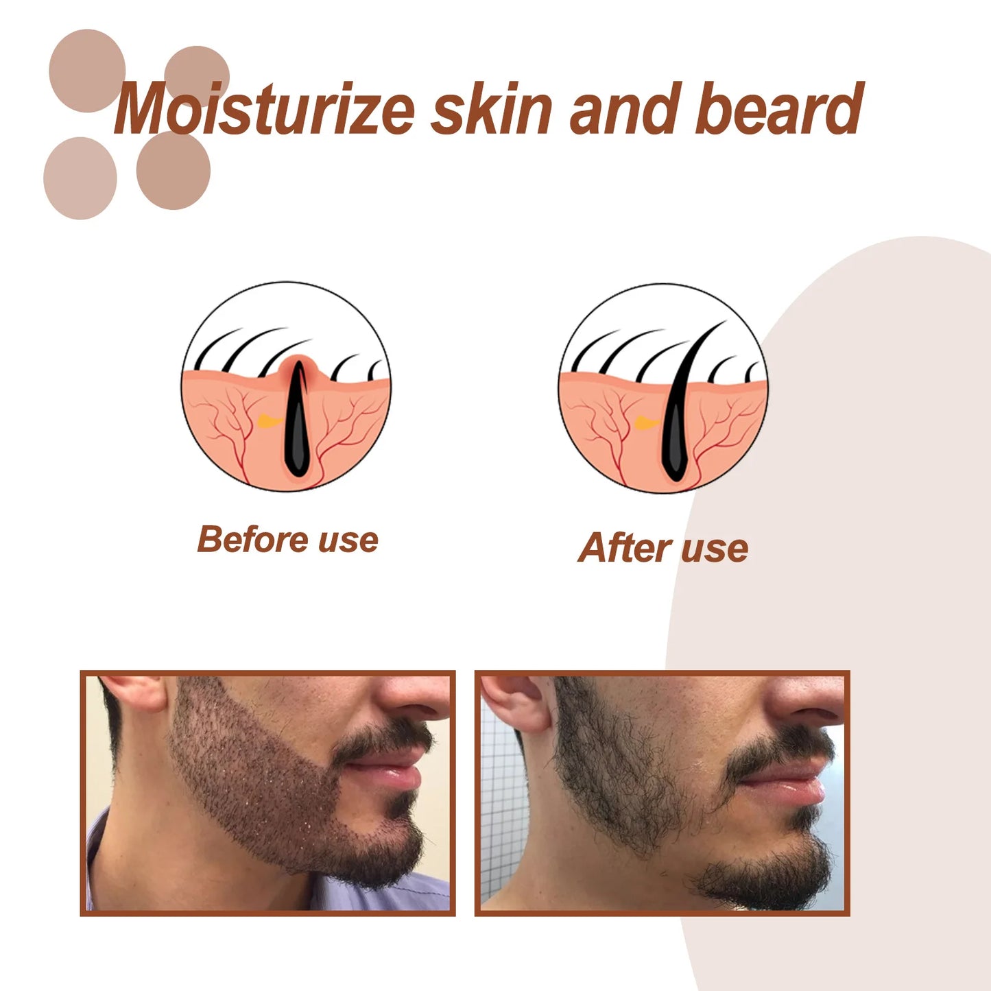 Nourishing And  Strengthen Beard Styling Oil