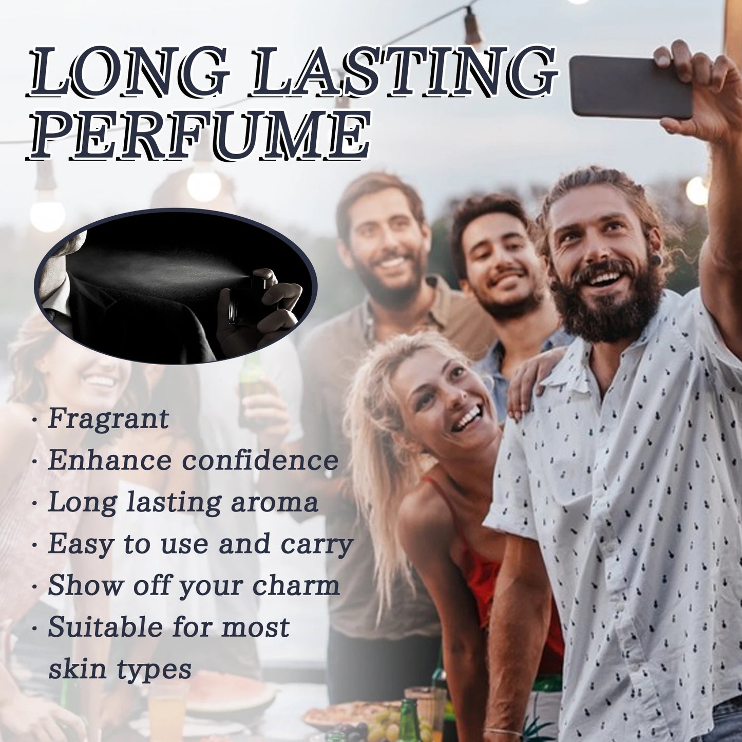 Fresh & Charming Pheromone fragrance for Gentlemen