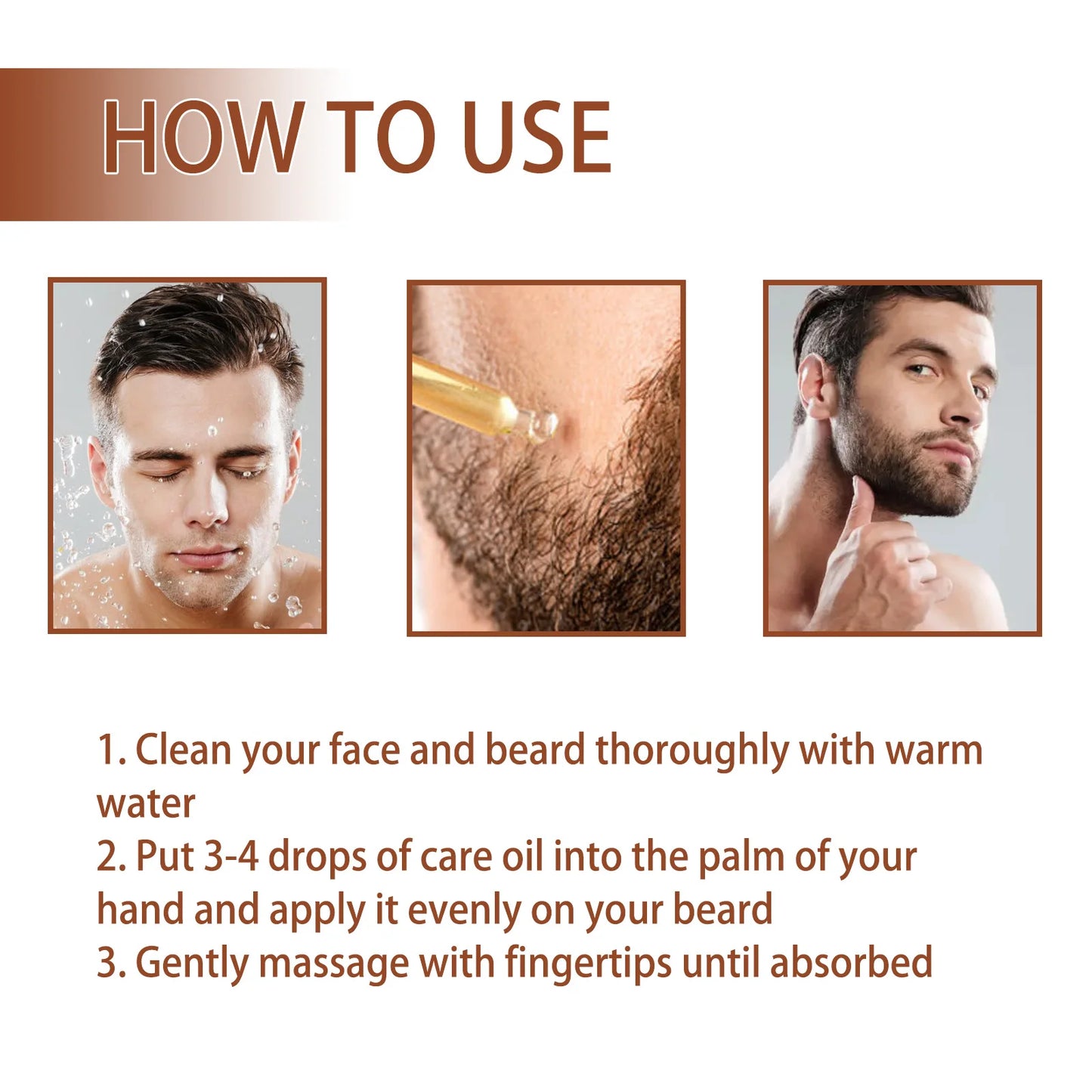 Nourishing And  Strengthen Beard Styling Oil