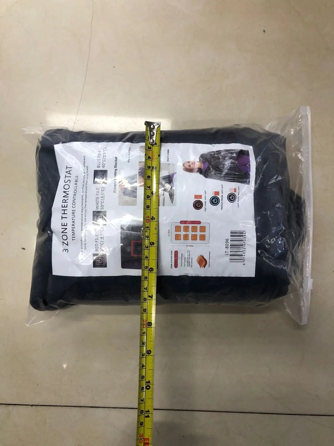 USB Electric Wearable Heating Lap Blanket for Household and Office