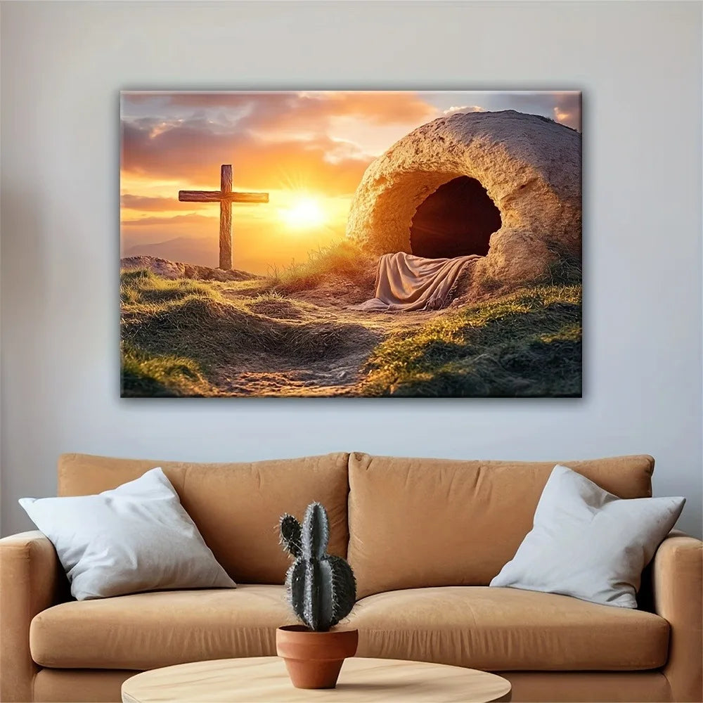 Yeshua's Resurrection Wall Painting
