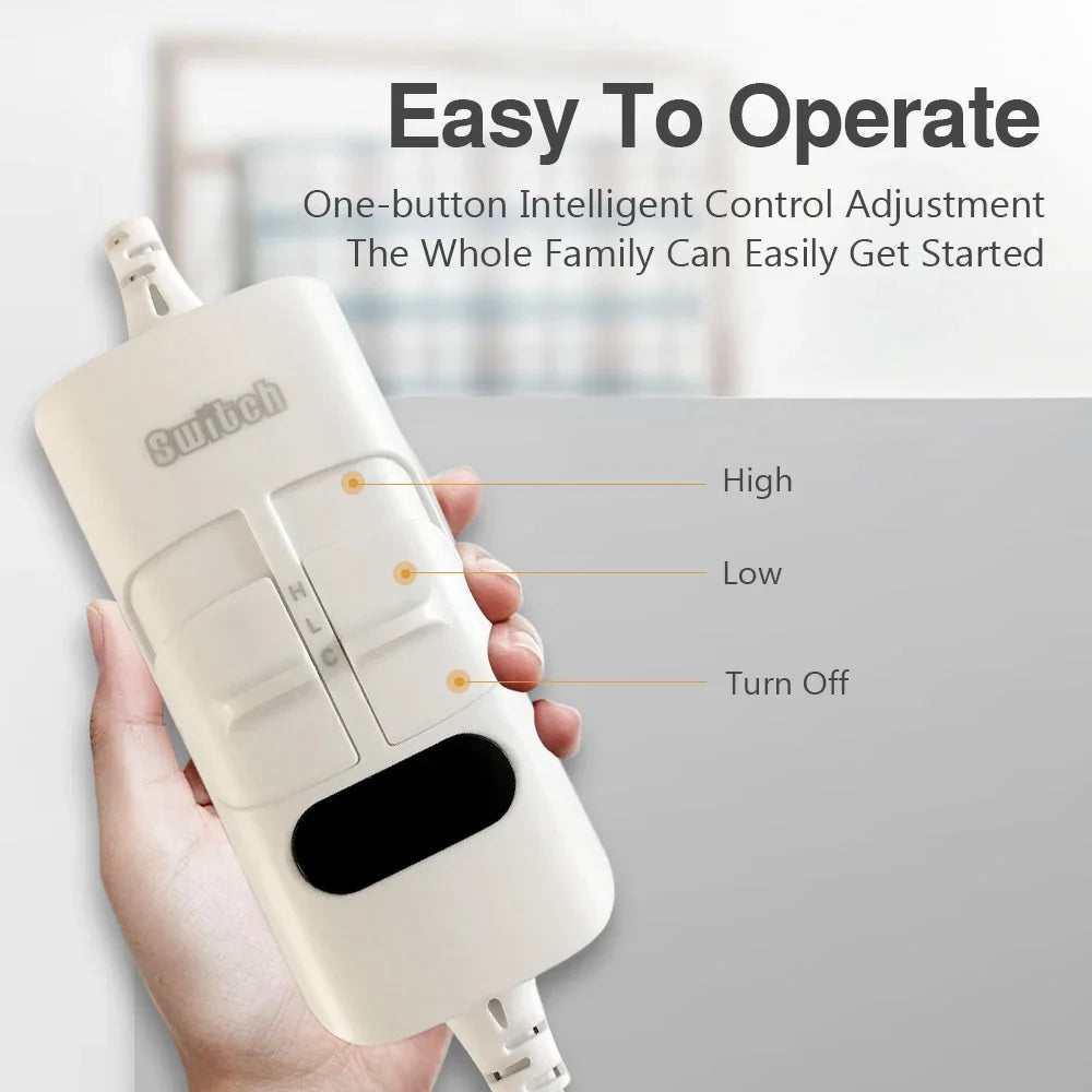 Plaid Electric t Winter Body Warmer