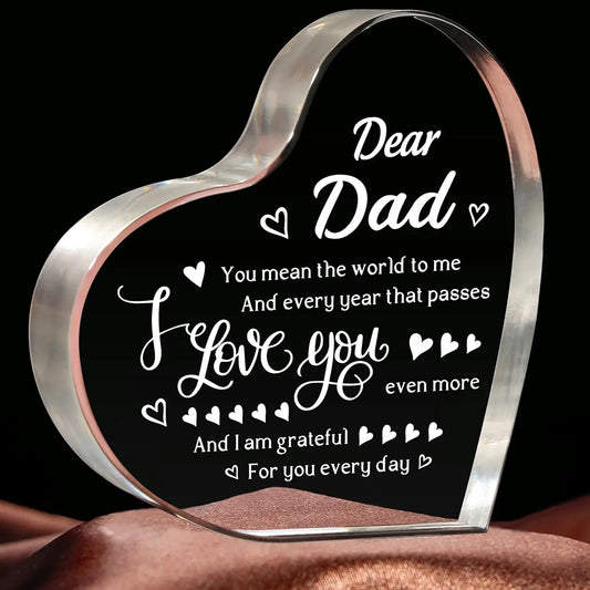 Engraved I Love You Dad Keepsake