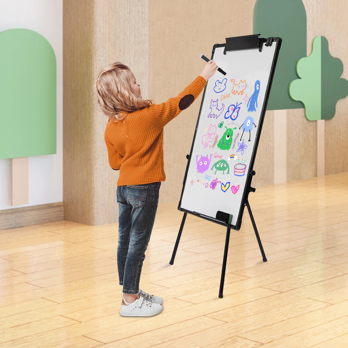 Portable Magnetic Eraseable Whiteboard