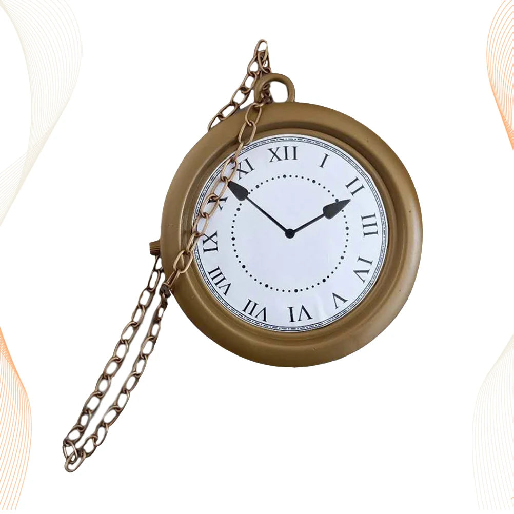 Wall Clock Room Clocks Home Decoration Style Hanging for Office Large Decorative Make up