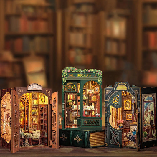 Vintage Book Corner Decoration