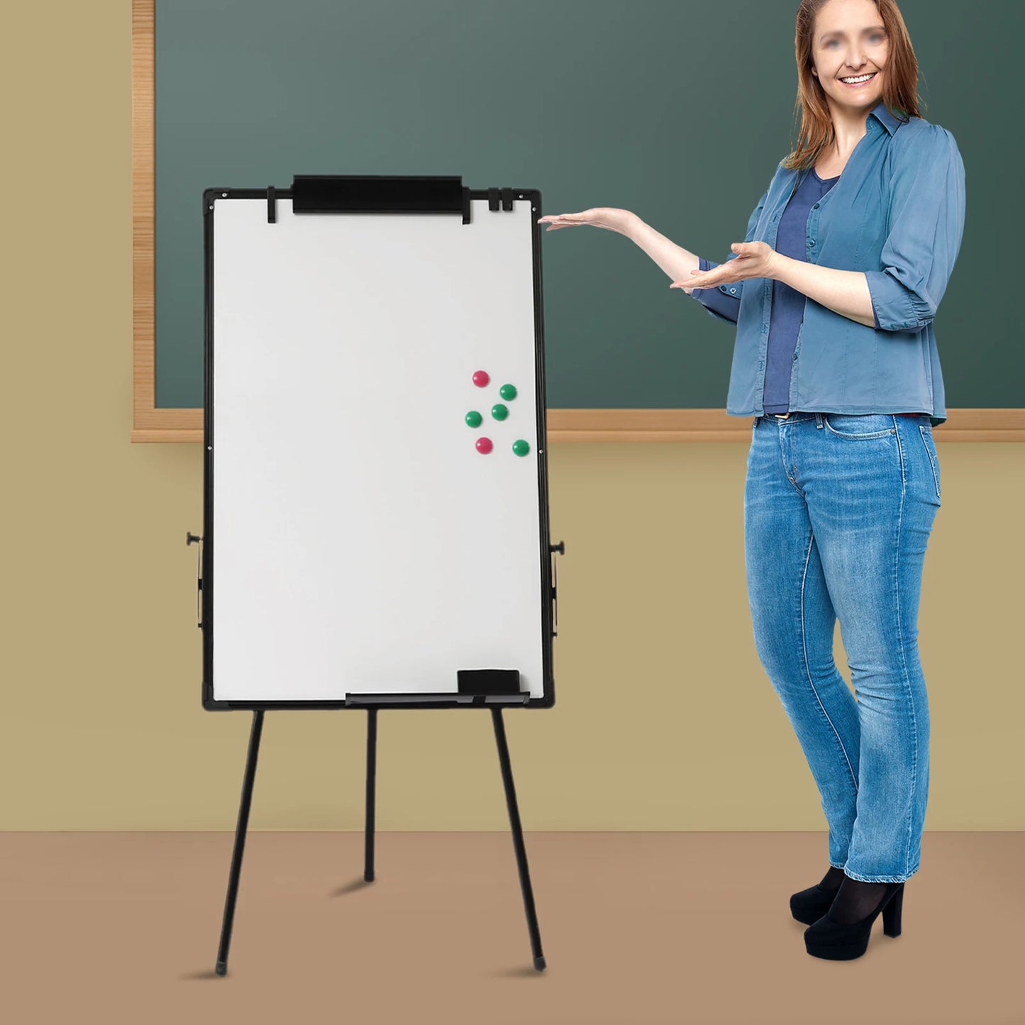 Portable Magnetic Eraseable Whiteboard