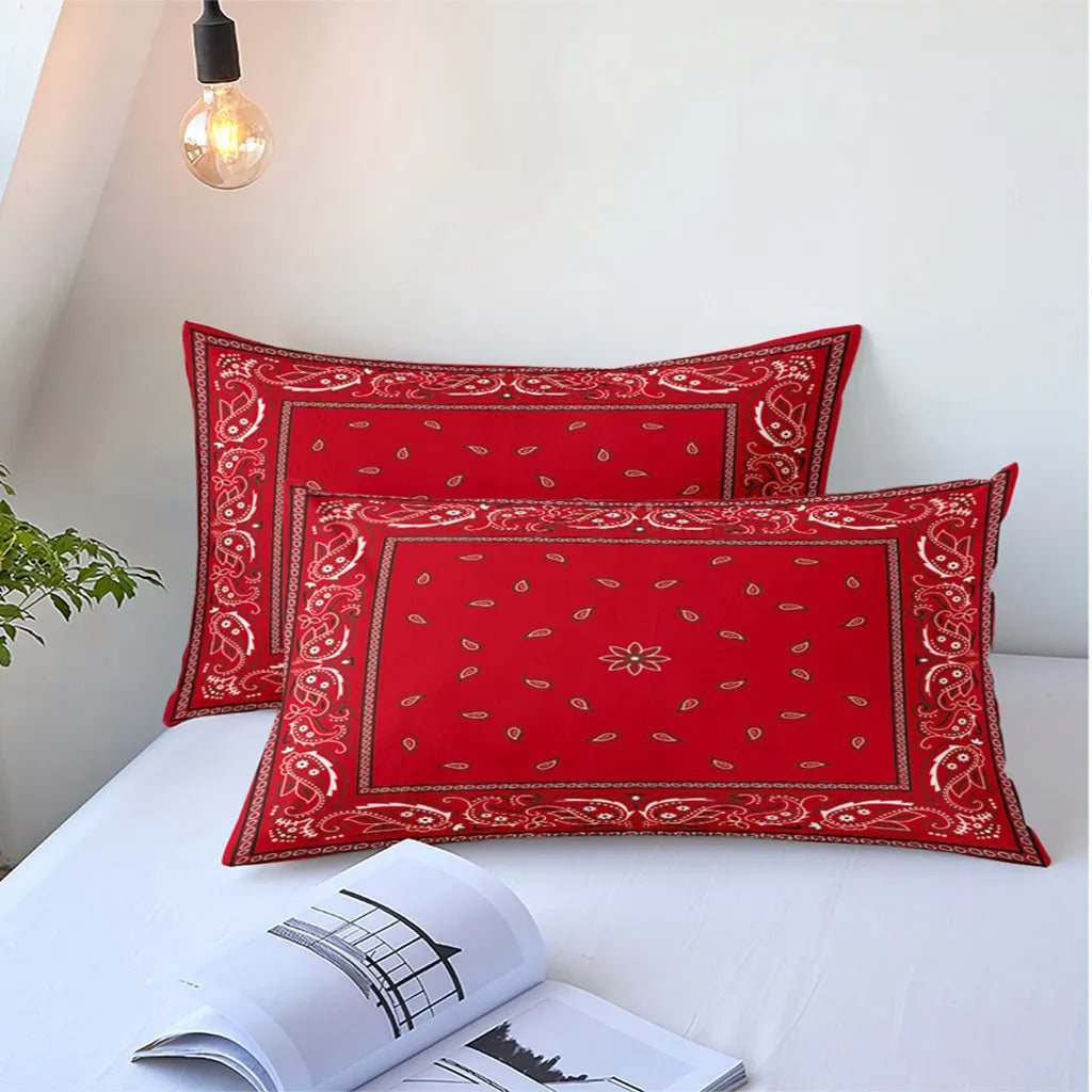 Western Bohemian Paisley Comforter Set