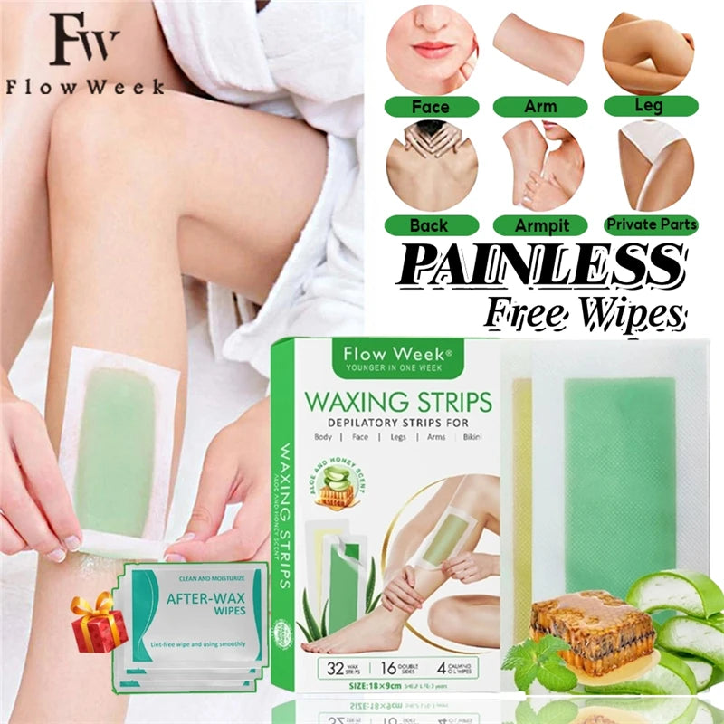 Depilatory Tool for Body Hairs Removal (32 Count); Purchase only what you need.