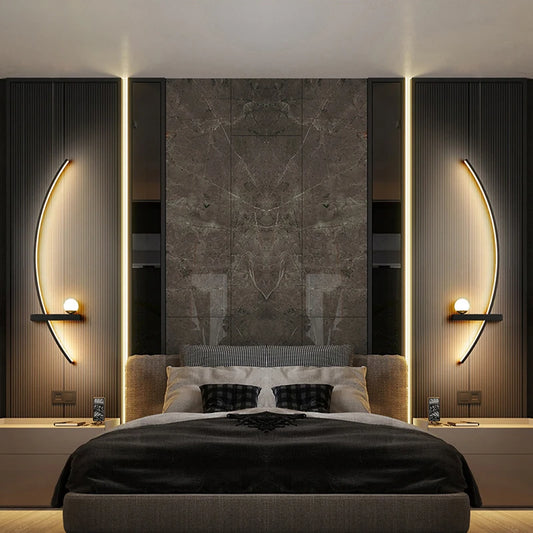 Smart LED Wall Sconces With Remote Control