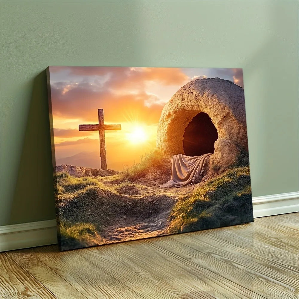 Yeshua's Resurrection Wall Painting