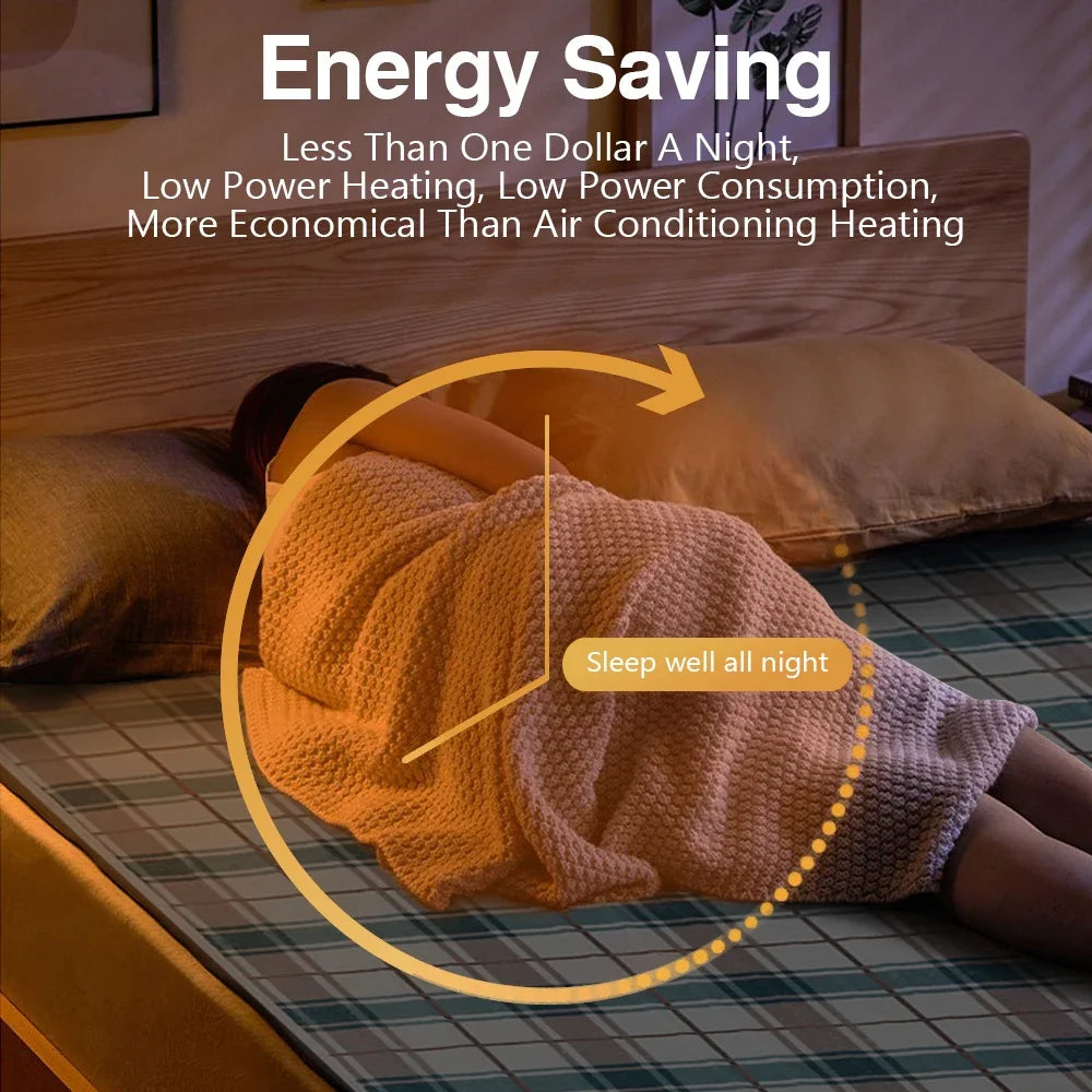 Plaid Electric t Winter Body Warmer