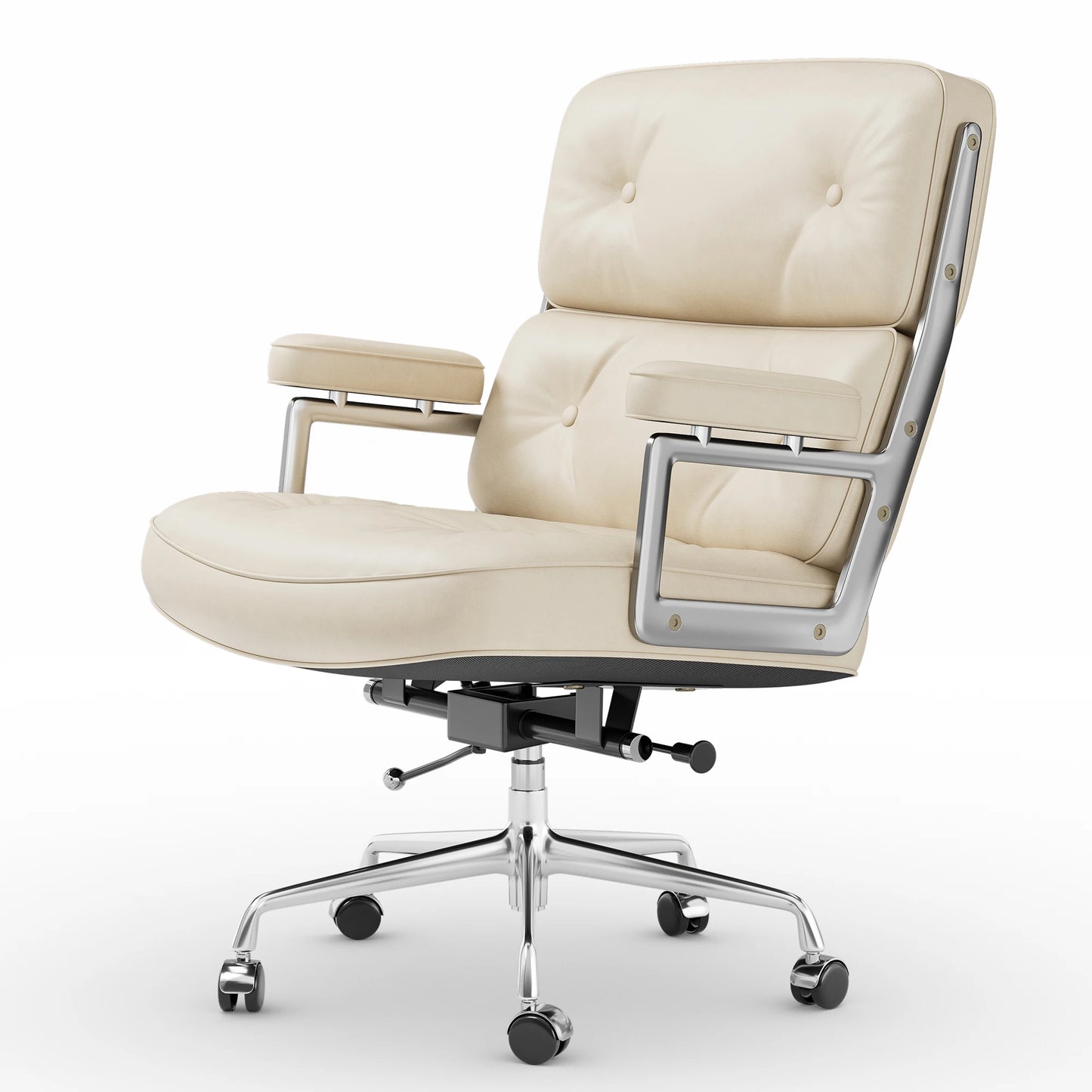 Leather Ergonomic Swivel Office Chair