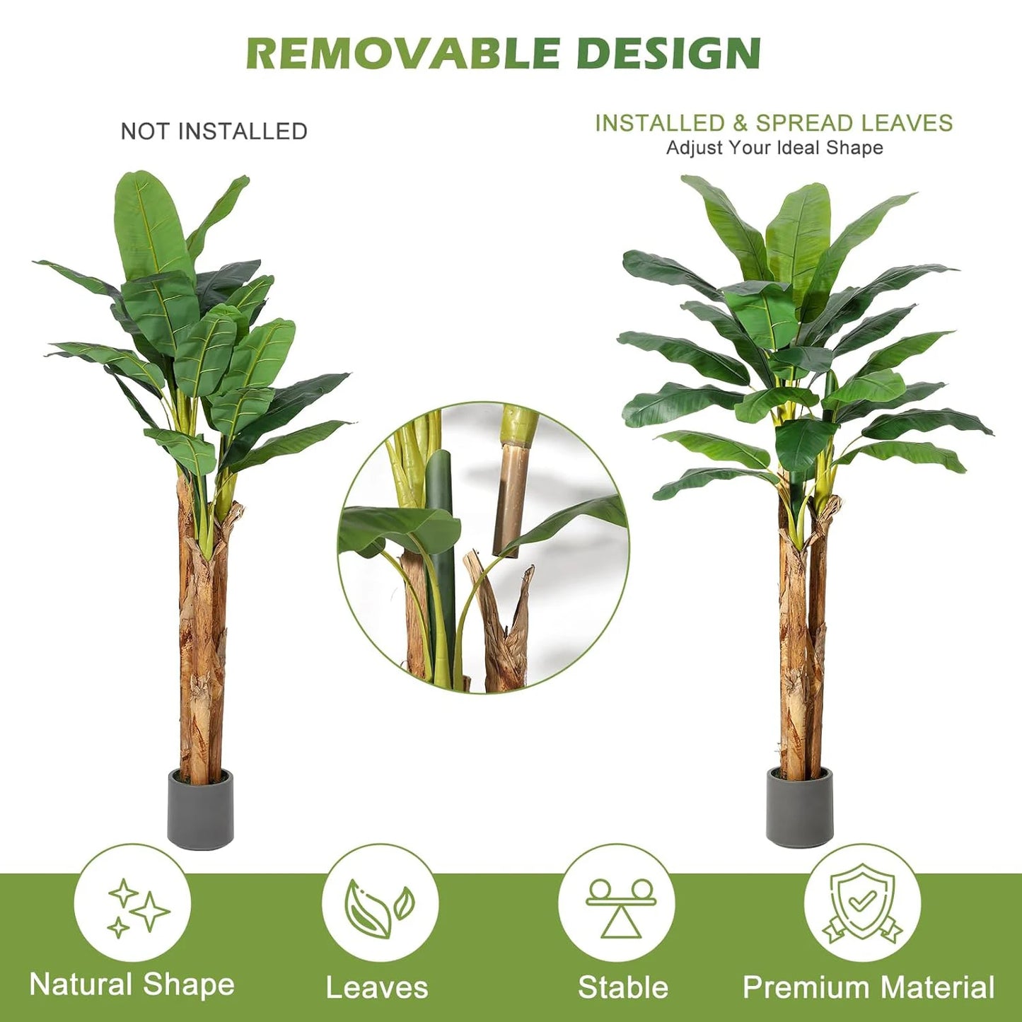 Artificial Banana Tree
