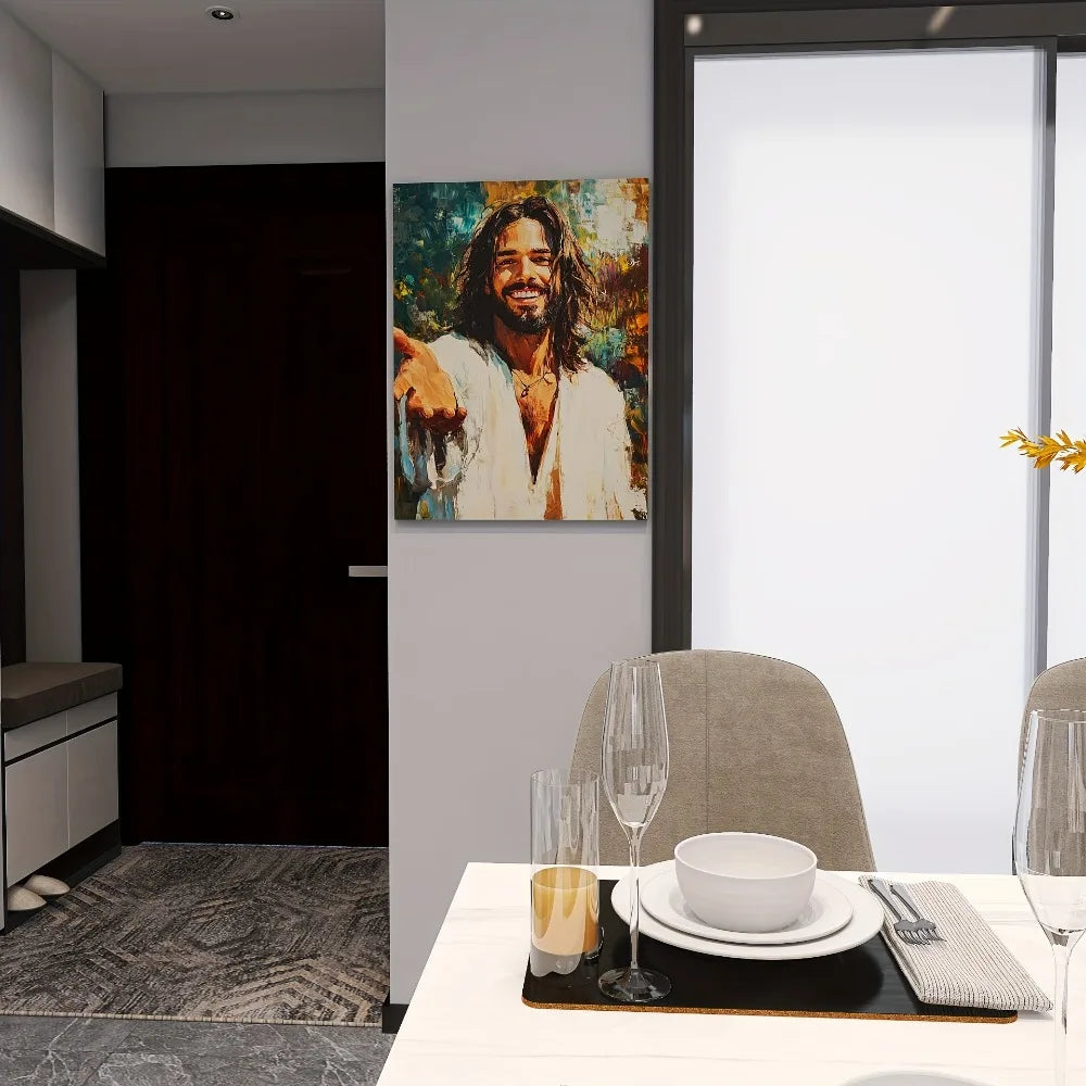 Jesus Reaching Out,  Suitable For Any Room In The House
