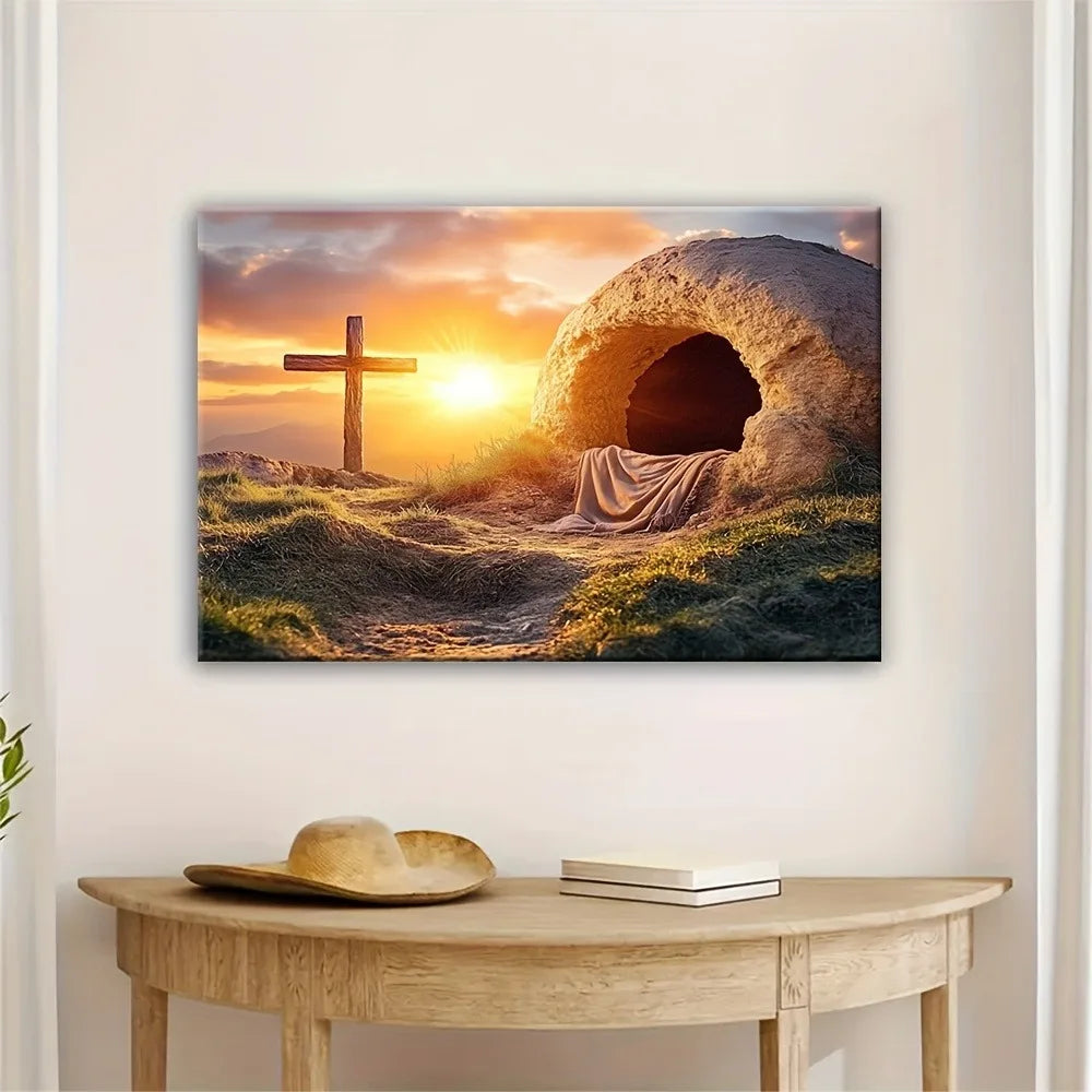 Yeshua's Resurrection Wall Painting