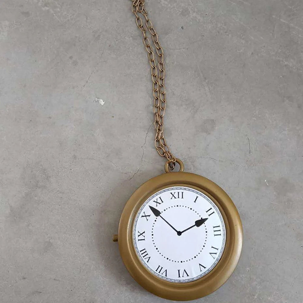 Wall Clock Room Clocks Home Decoration Style Hanging for Office Large Decorative Make up