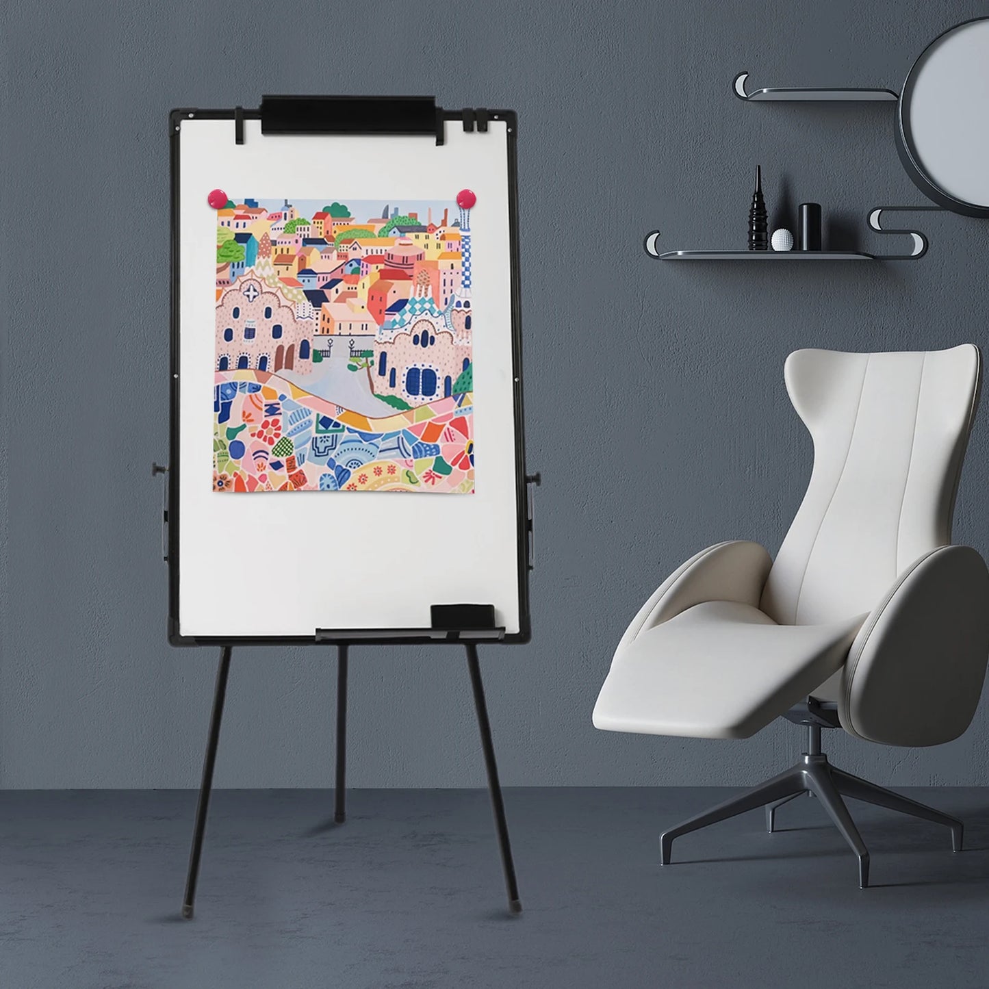 Portable Magnetic Eraseable Whiteboard