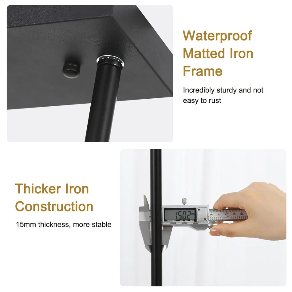 Farmhouse Chandelier With Pendant Lights